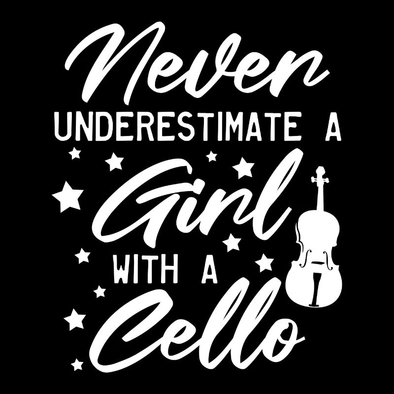 Ein Mädchen mit Cello