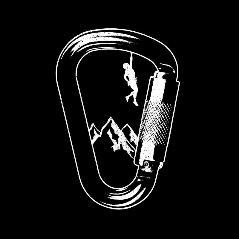 Grimpeur grimpeur mousqueton