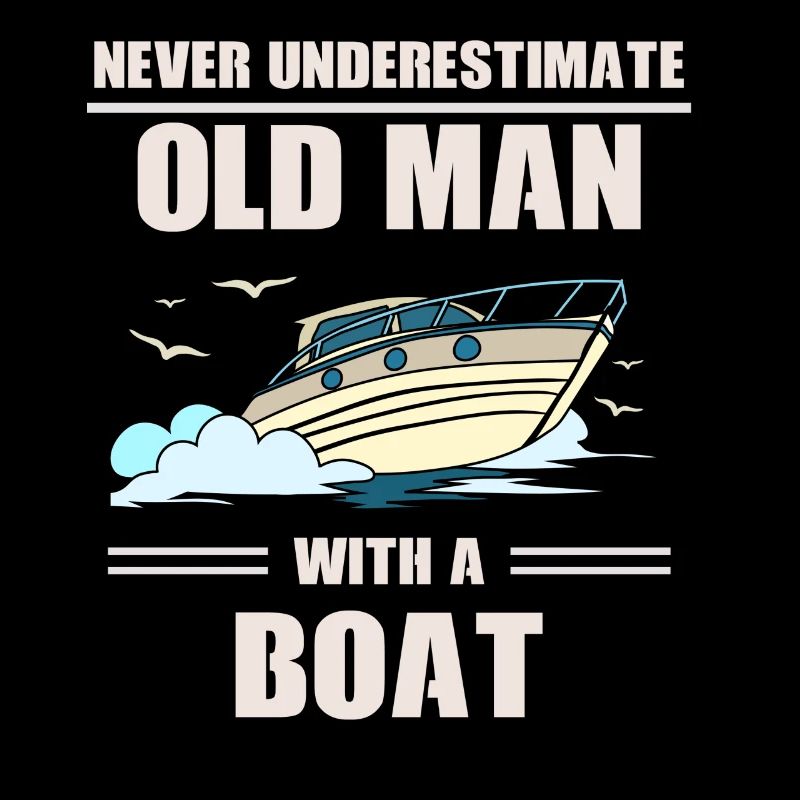 Unterschätze niemals einen alten Mann mit Boot