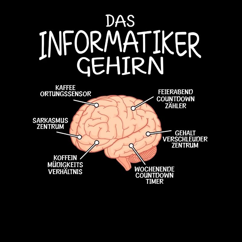 Informatiker Gehirn Informatik