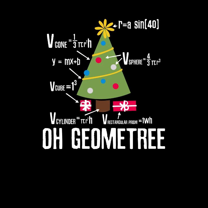 Christmas Math GeomeTree