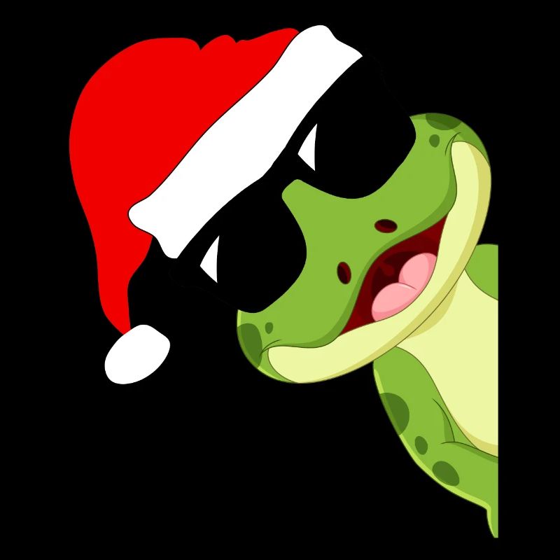 Frosch Weihnachten