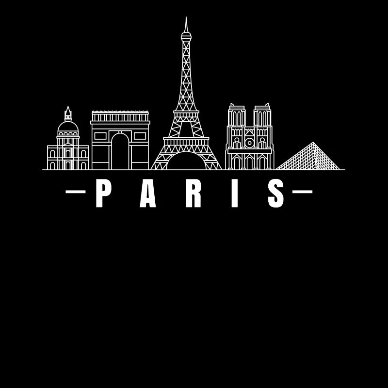 Paris Souvenir Eiffelturm Frankreich Louvre
