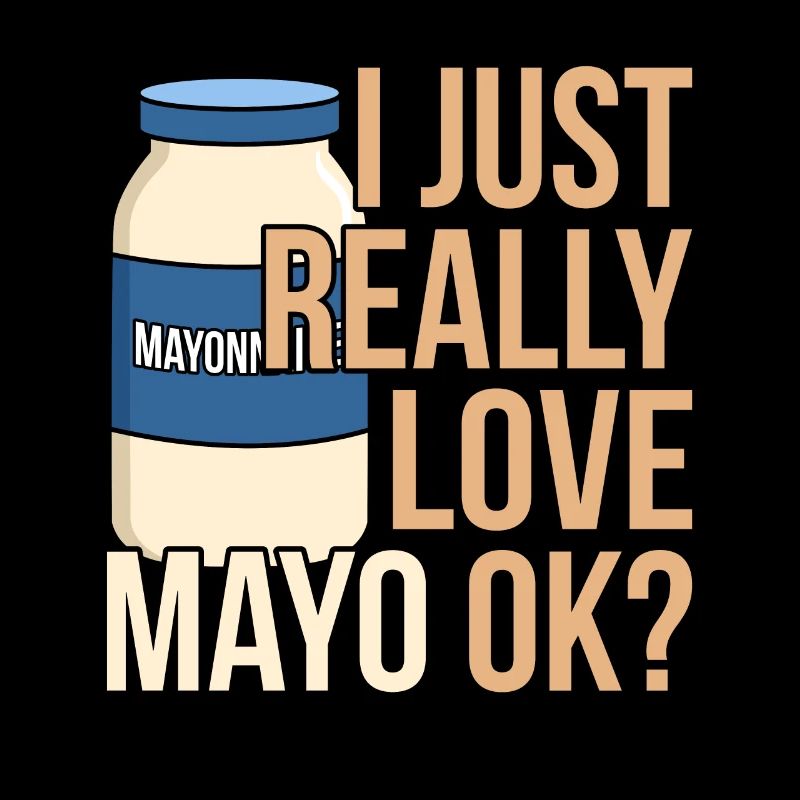 Mayonnaise Flasche Geschenkidee