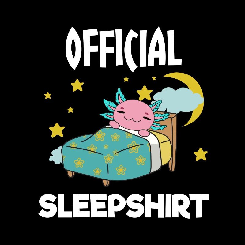 Beau cadeau Axolotl de couchage
