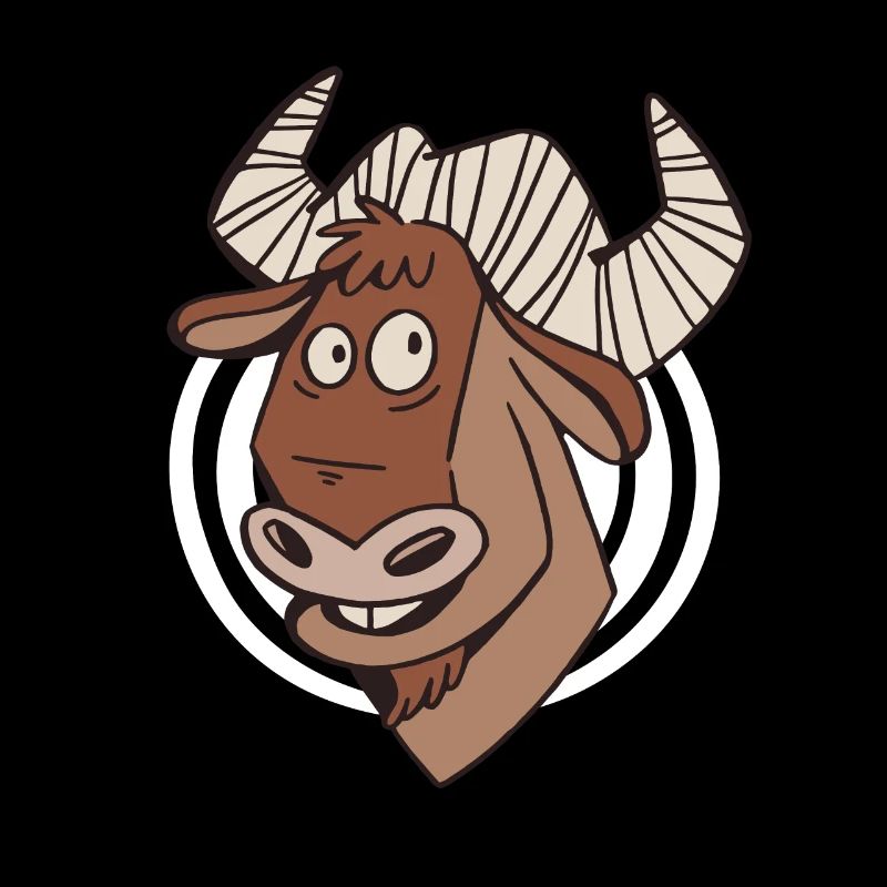 Gnu Antilope Afrika Tier Steppe Zoo