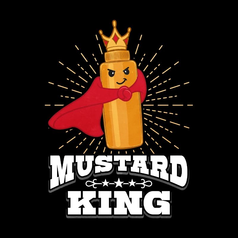 Senf König Geschenk