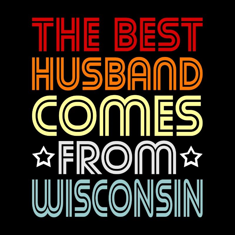 Bestes Ehemann wisconsin geschenk