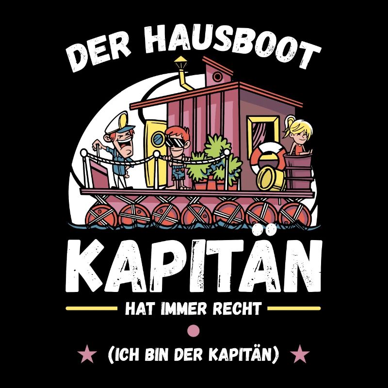 Hausboot Kapitän