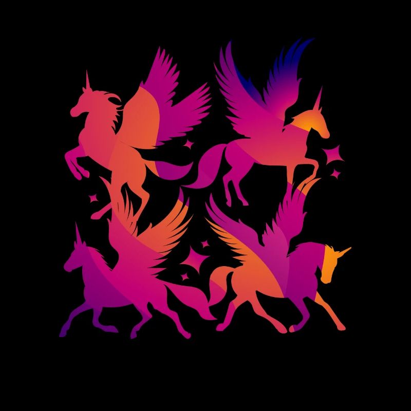 Pegasus Einhorn Kinder Pferd