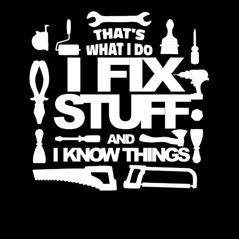 Handwerker Heimwerker Spruch Geschenk