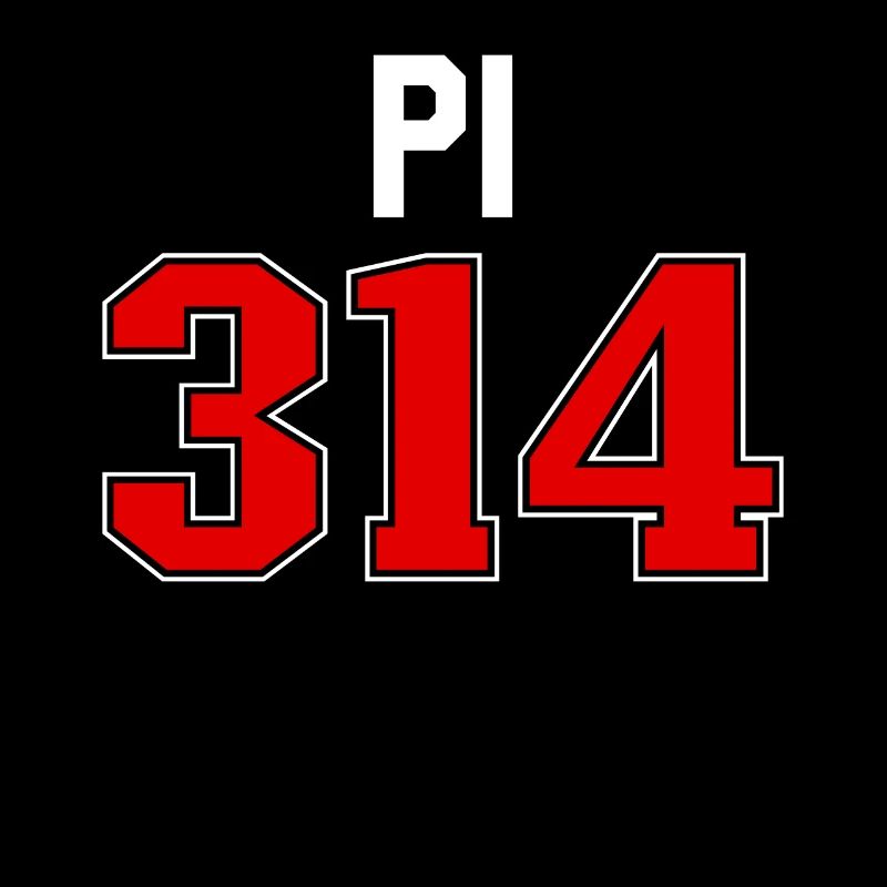 PI 3.14 Jersey Math Student Lehrer PI Day Art Pi