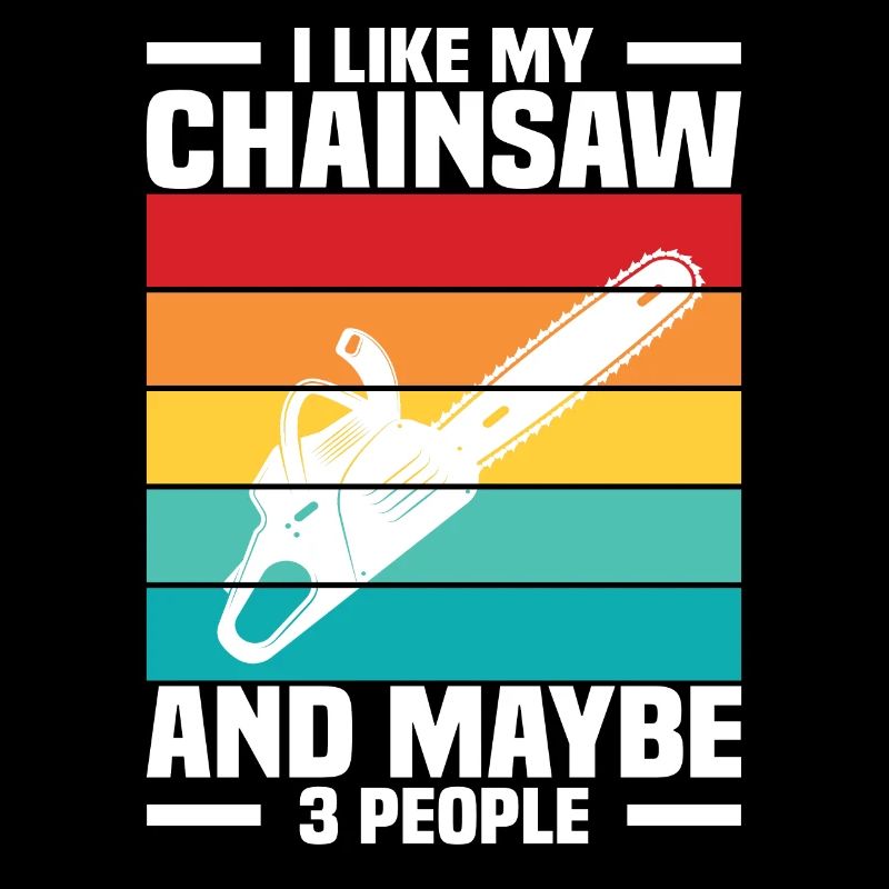 Tronçonneuse à bois Bûcheron Menuisier Escalade