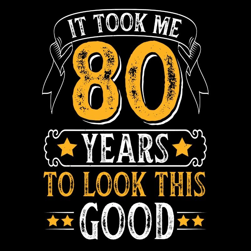 Célébration de l’âge du cadeau d’anniversaire de 80 ans