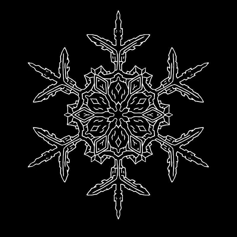 Snowflake Mandala