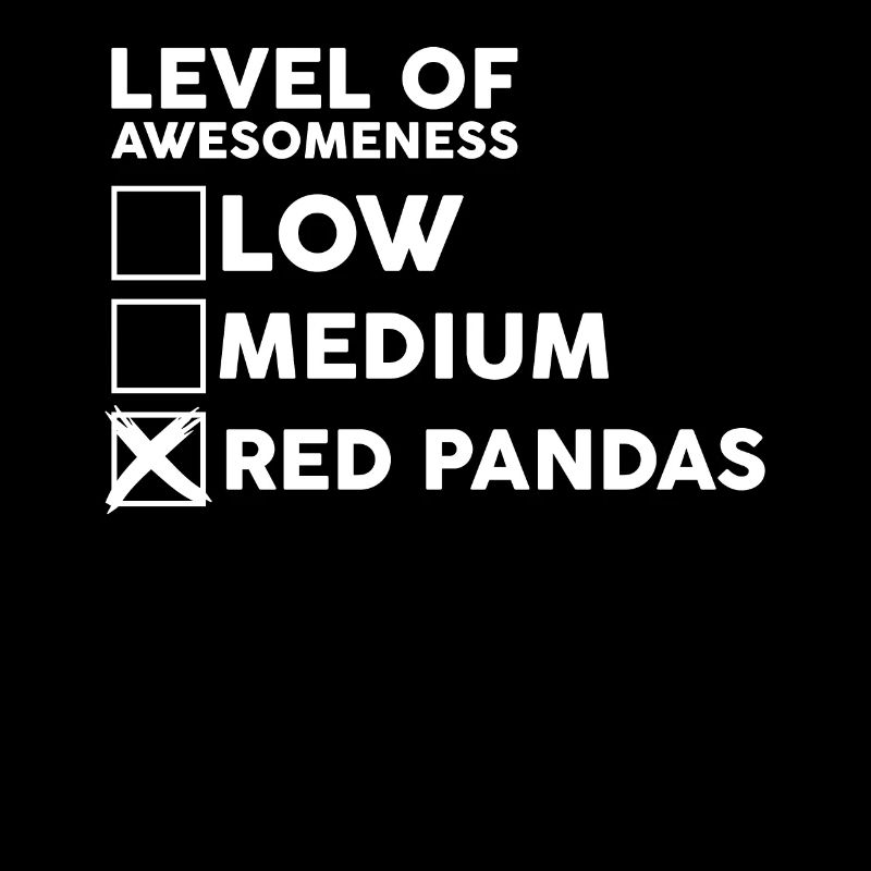 Panda Rouge Cadeau Panda Rouge