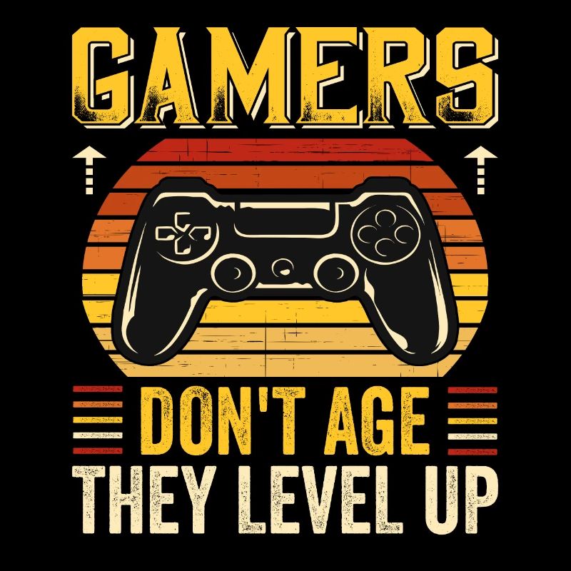 Video Game Design "Gamers Don't Age They Level UP"