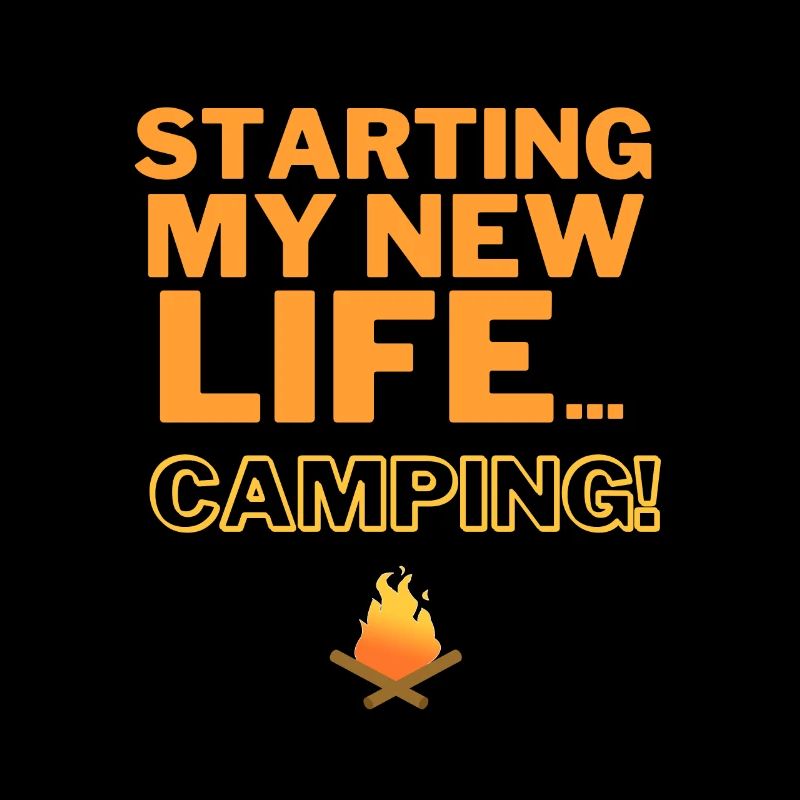 My new life begins - camping!