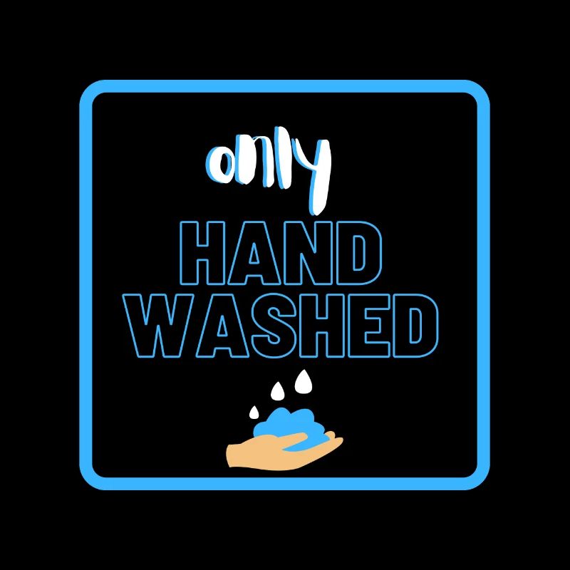 washed only by hand