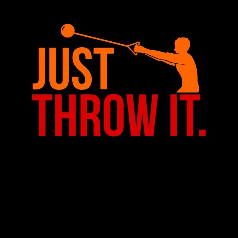 Werfen Sie Es Einfach Hammerwerfen