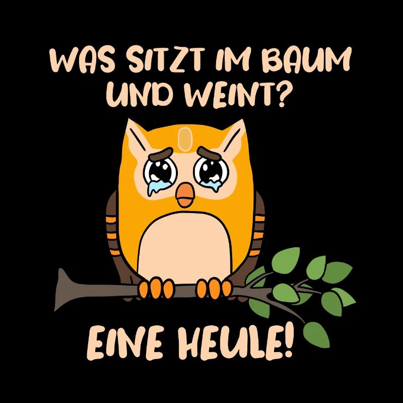 Lustiges Eulen Design