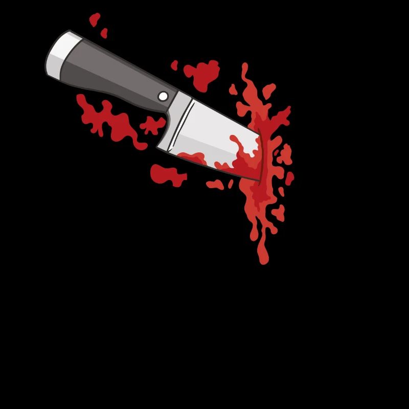 Messer in der Herzscheidung Breakup mit gebrochene