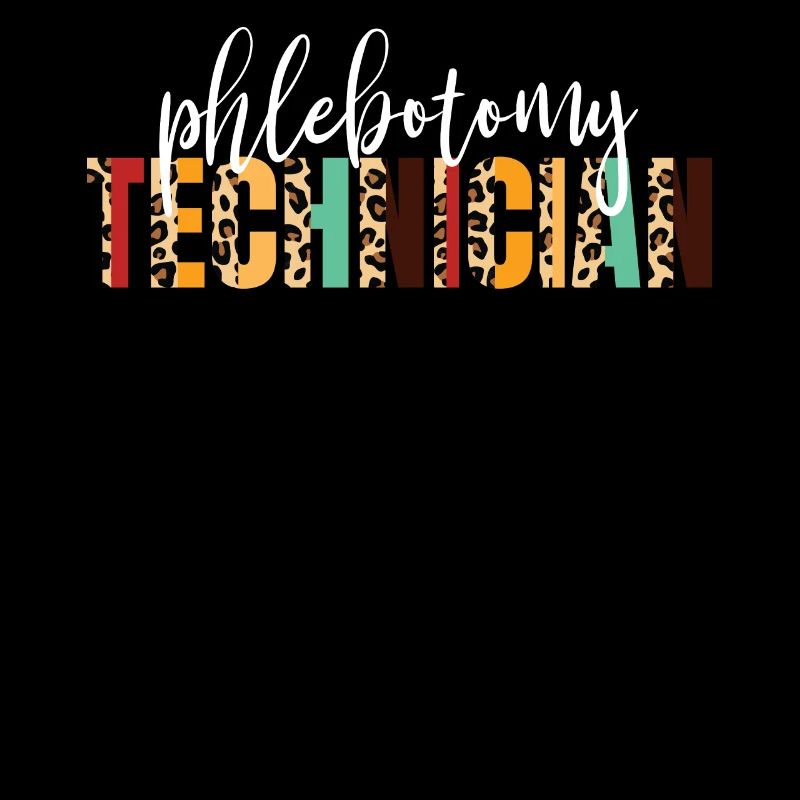 Phlebotomie -Techniker Cheetah Print Phlebotomist