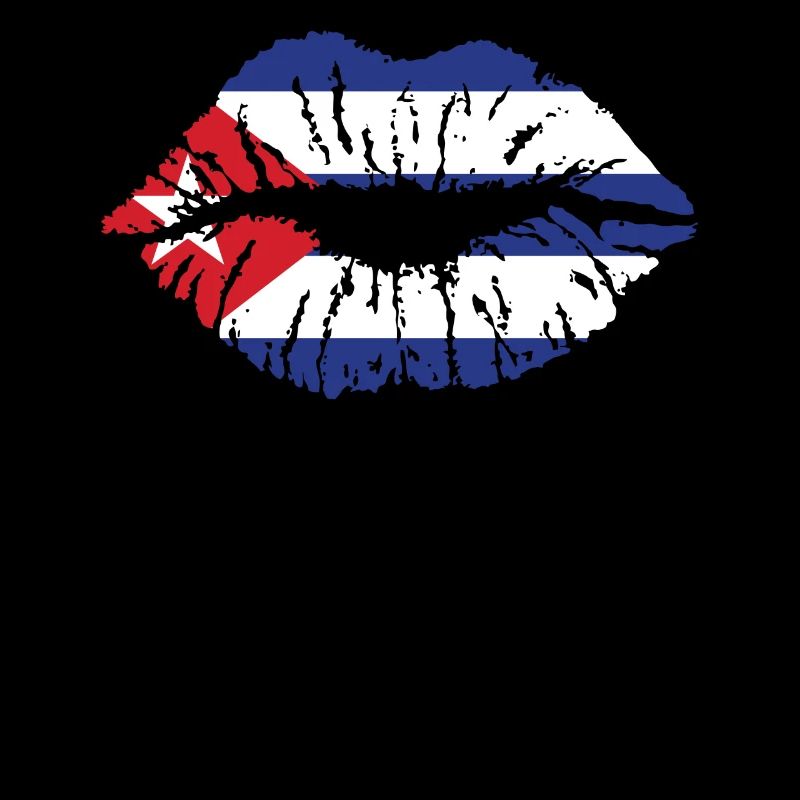 Drapeau de Cuba Drapeau du cœur Cubains