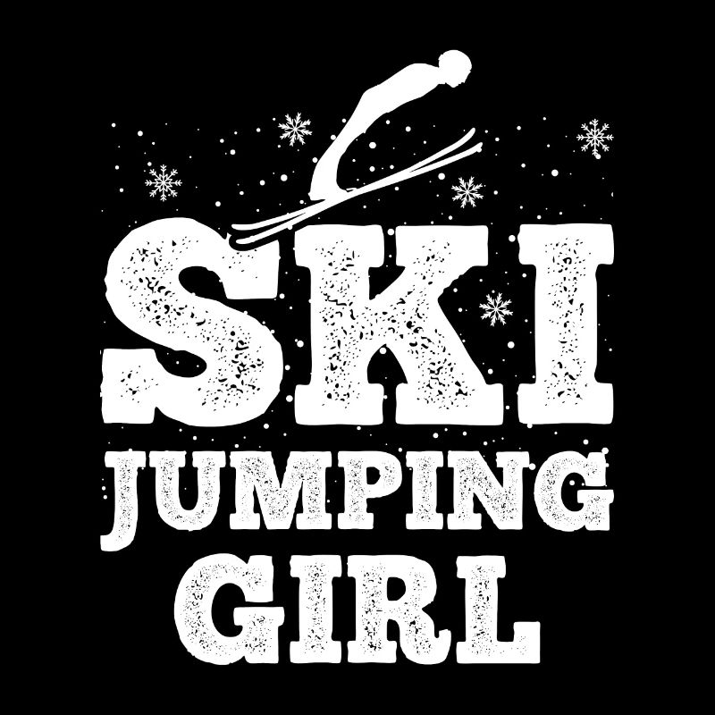 Saut à ski filles piste ski de saut à ski