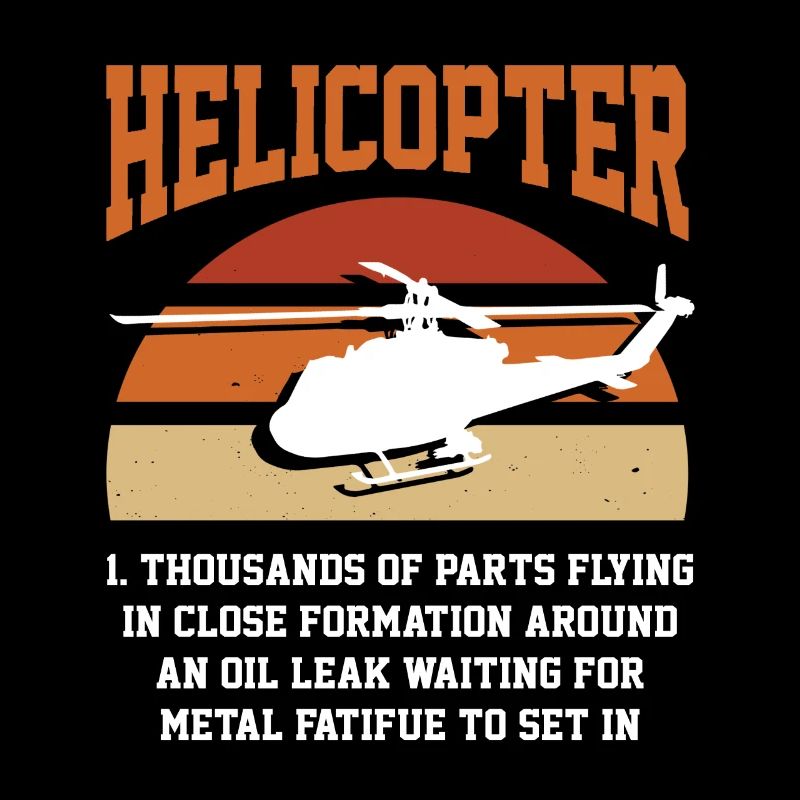 Hubschrauber Pilot Geschenk