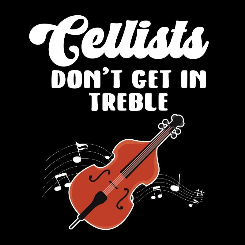 Cello Funny Gift Viola
