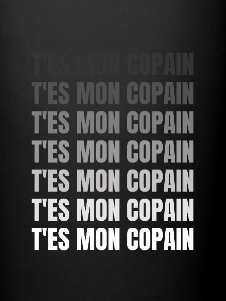 t'es mon copain