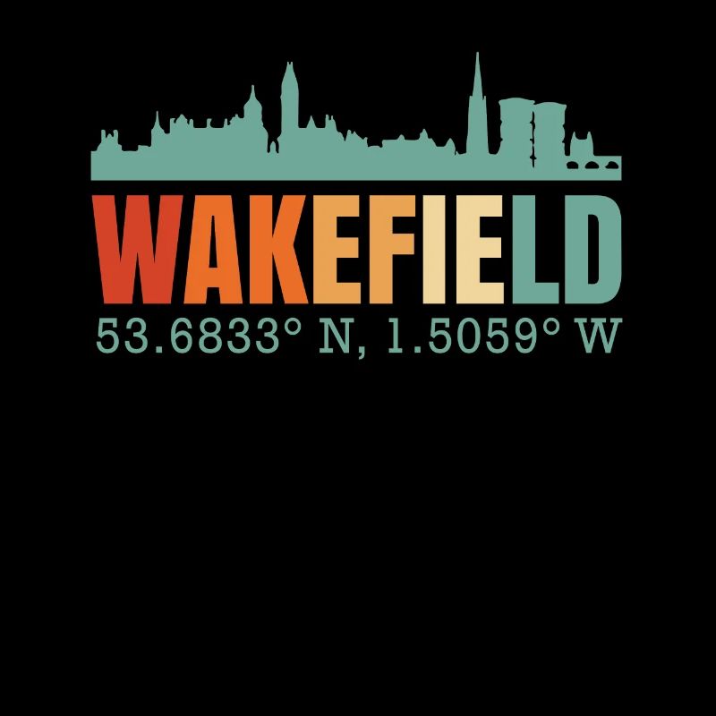 Wakefield Royaume-Uni Skyline