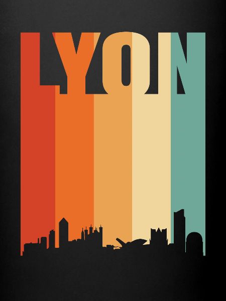 Lyon France Skyline
