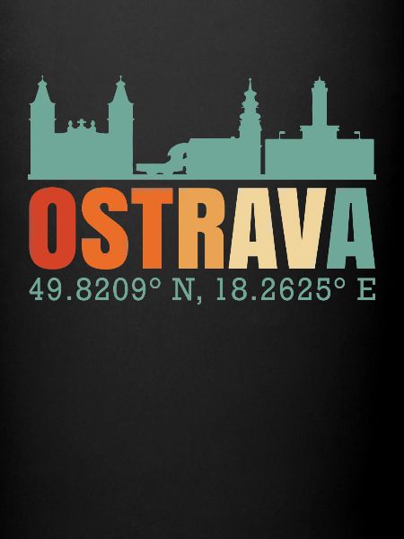 Ostrava République tchèque Skyline