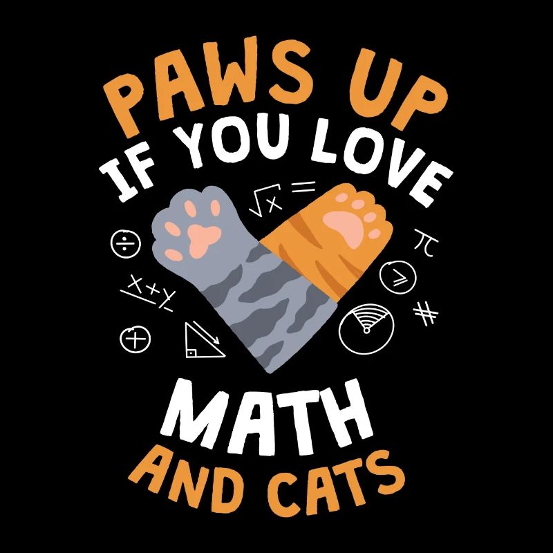 Math And Cats Mathe Kätzchen Katzen