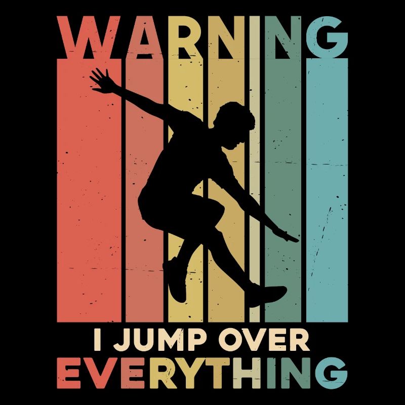 Vintage Parkour Freerunning Siluette Gift Idea