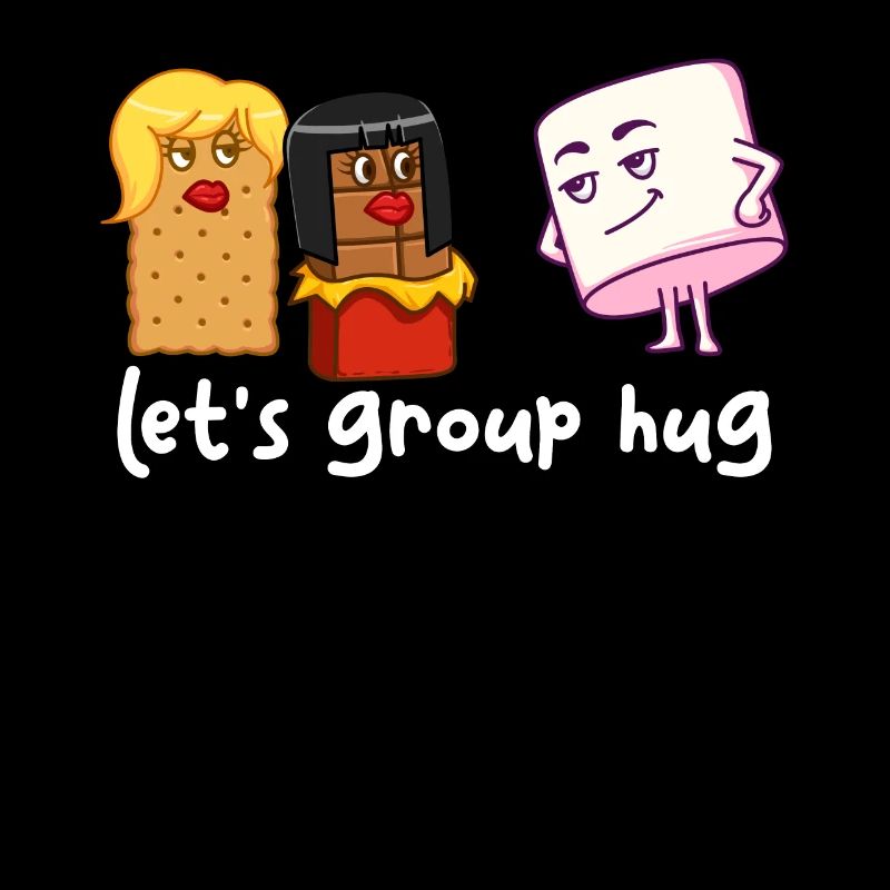 Let’s Hug Groups S’mores Marshmallow