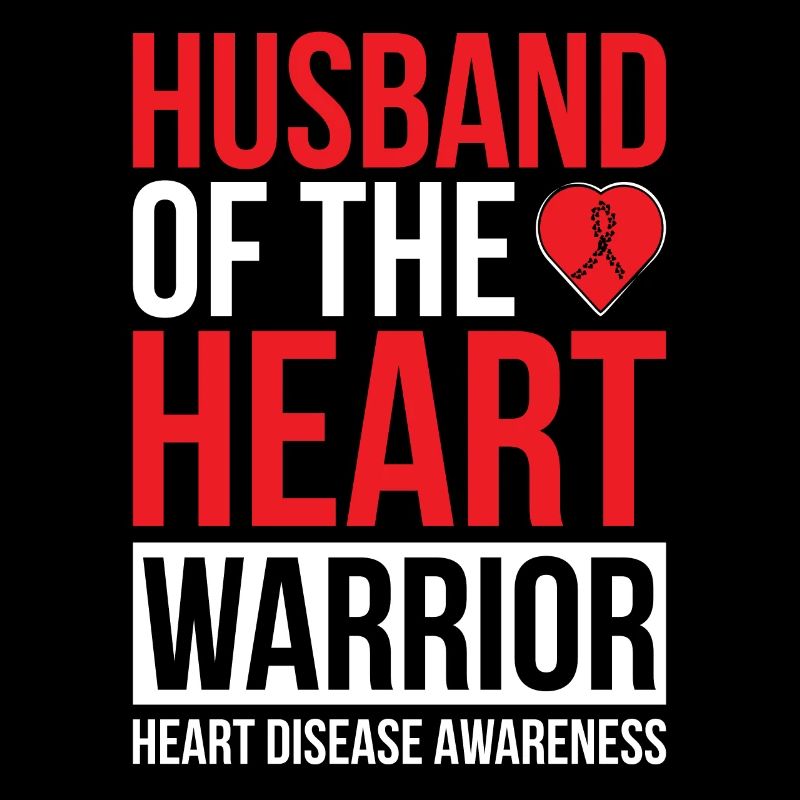 Heart Warrior Herzkrank Kämpfer Ehemann Ehefrau