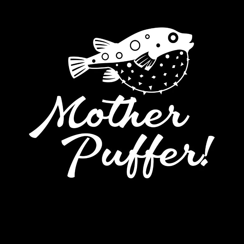Mother Buffer! Puffer fish Fish Sea