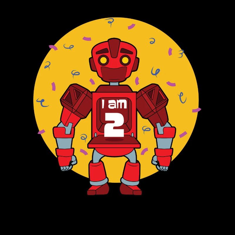 2. Geburtstag Roboter