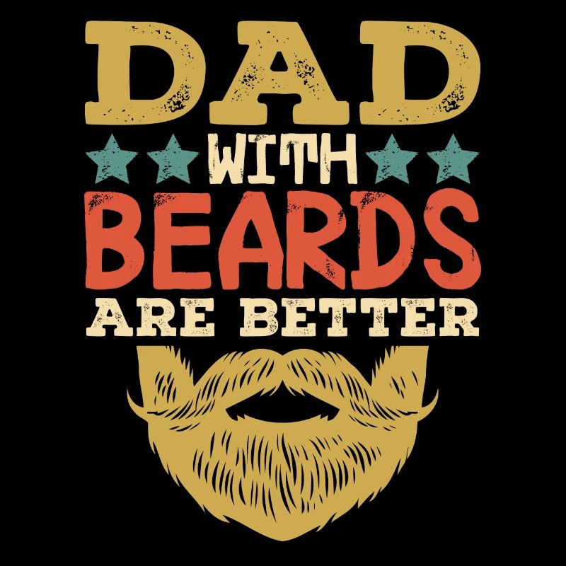 Father Bearded Father with Beard