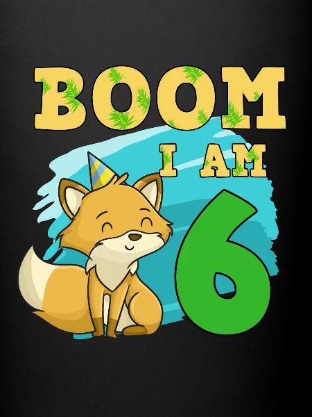 6th birthday fox