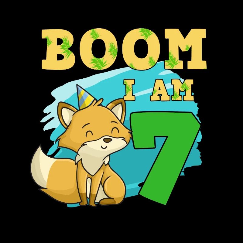 7th birthday fox