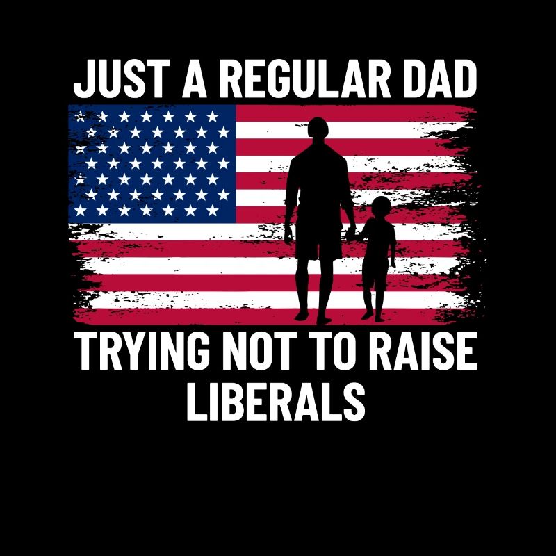 Nur ein normaler Vater, der versucht, Liberale nic