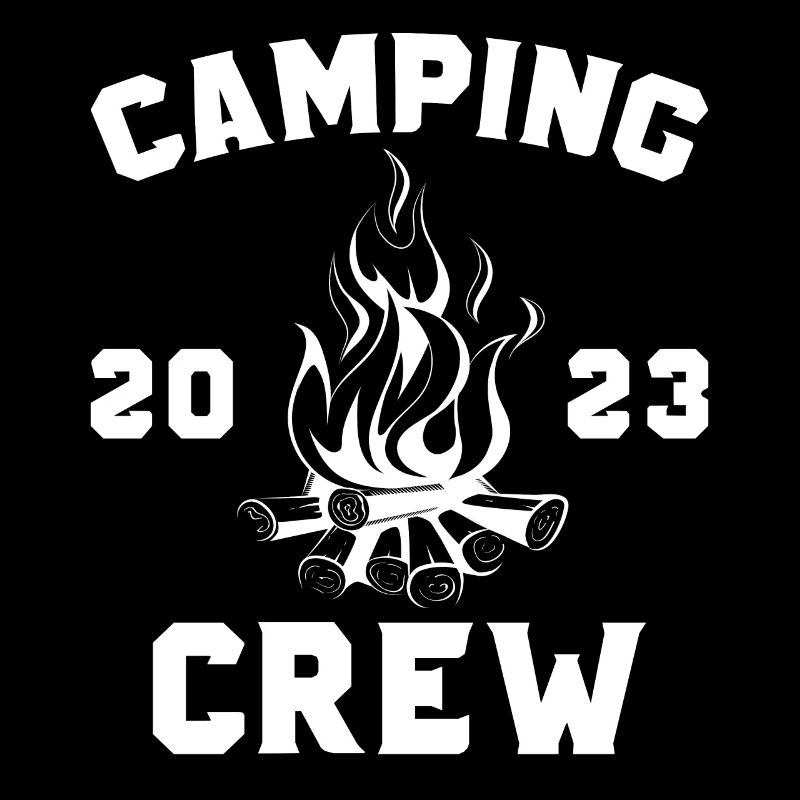 Camping Crew 2023 Camping Fire Nature