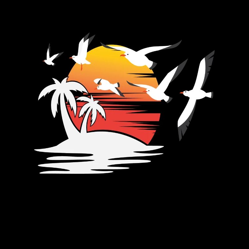 Insel Möwe Süß Vogel Kinder