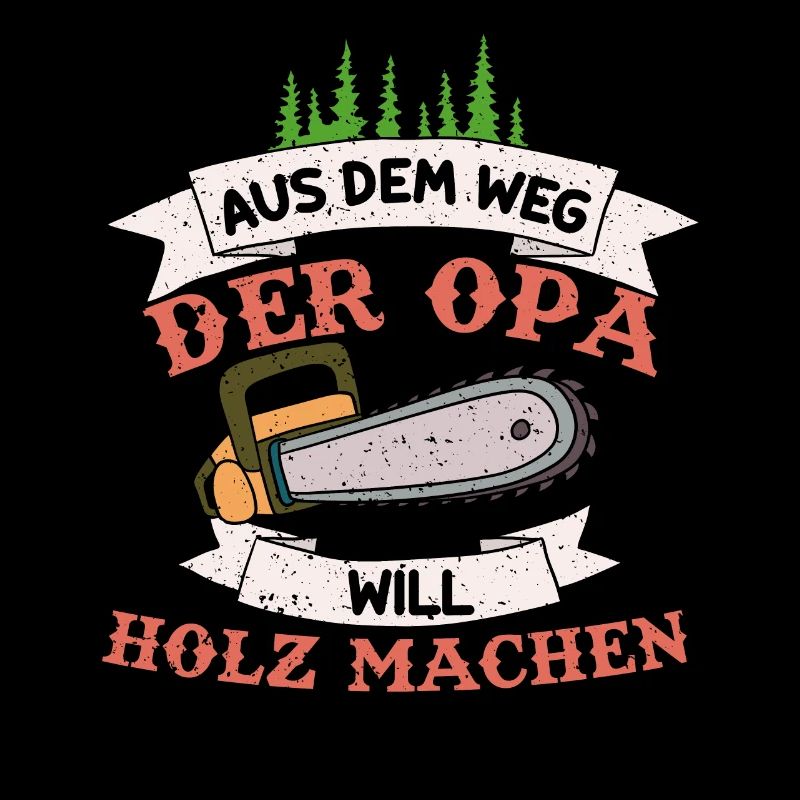 Aus Dem Weg Der Opa Will Holz Machen