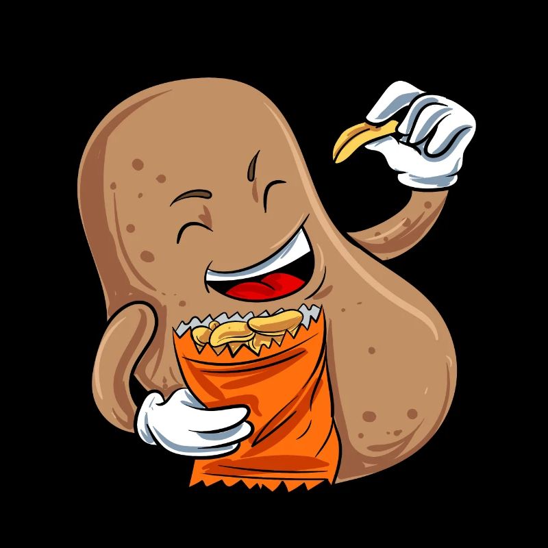 Chips Eating Snacks Candy Gift