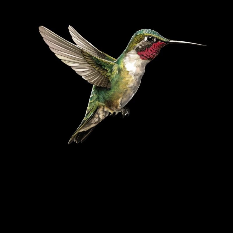 Ruby Throated Hummingbird Vogelbeobachter Hummingb